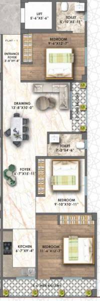 Floor Plan salma-residency Floor Plan Floor Plan