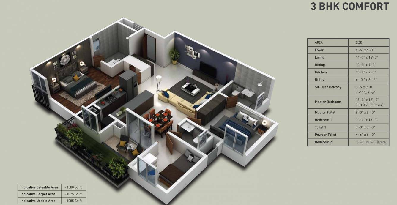 Floor Plan purva zenium Floor Plan Floor Plan
