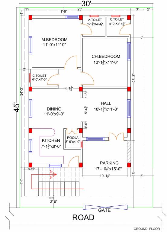 Ground Floor Plan homes Floor Plan Ground Floor Plan