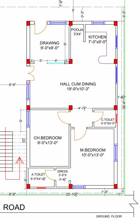 Ground Floor Plan homes Floor Plan Ground Floor Plan