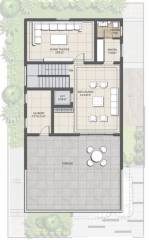 Second Floor Plan  aspire-spaces-evora-villas Floor Plan Second Floor Plan