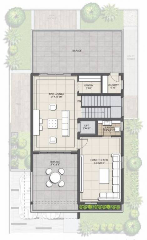 Second Floor Plan aspire spaces evora villas Floor Plan Second Floor Plan