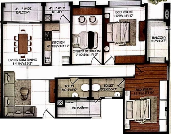 Floor Plan vista heights Floor Plan Floor Plan