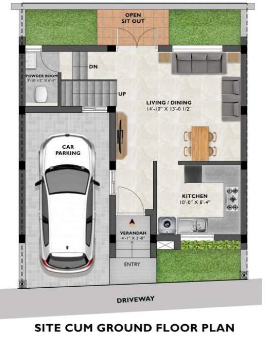  aspire gardens Floor Plan Ground Floor Plan