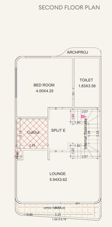 zen garden by gardenia Floor Plan Second Floor Plan