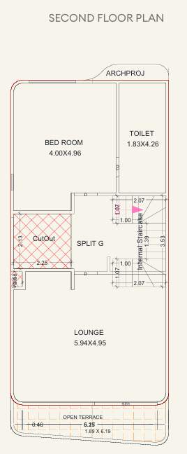 zen garden by gardenia Floor Plan Second Floor Plan
