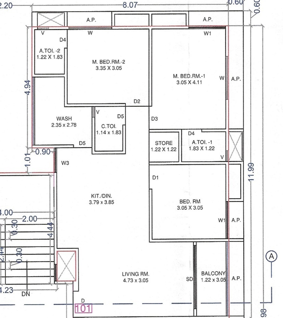 Floor Plan siddheshwar hills Floor Plan Floor Plan