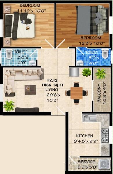  lakshmi-flats Floor Plan Floor Plan