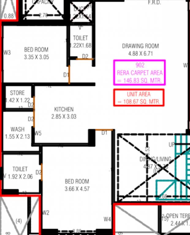  german resort Floor Plan Lower Level Penthouse Plan