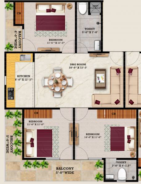  sky-height Floor Plan Floor Plan