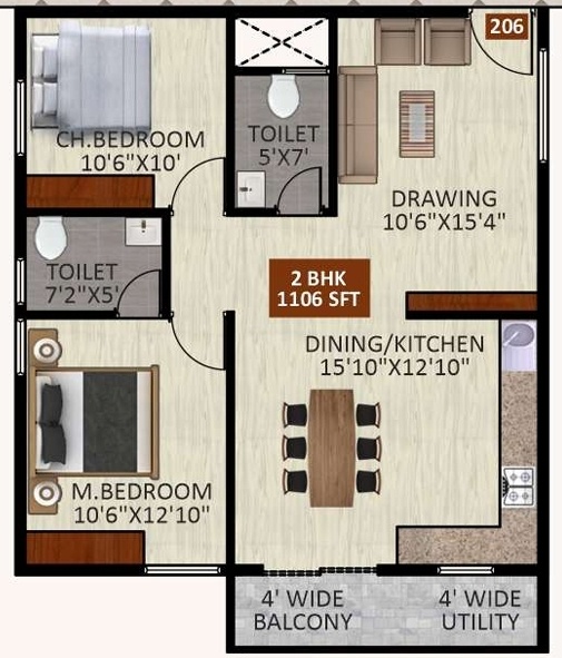 Floor Plan  kamadhenu heights Floor Plan Floor Plan