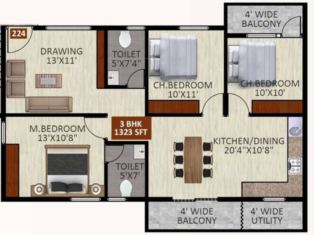 Floor Plan  kamadhenu heights Floor Plan Floor Plan