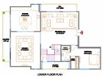 Lower Level Penthouse Plan residency Floor Plan Lower Level Penthouse Plan