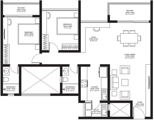  hamptons-townpark-phase-1-w4-to-6 Floor Plan Floor Plan