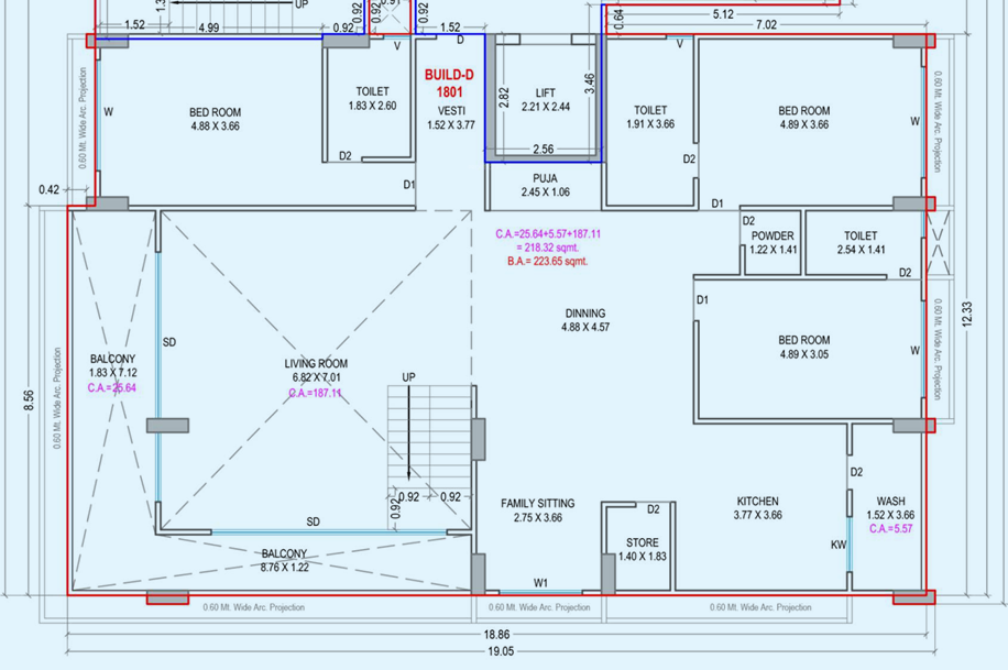  central park Floor Plan Lower Level Duplex Plan