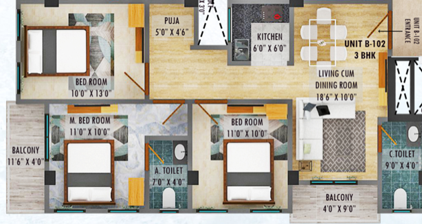 Floor Plan galaxy apartments Floor Plan Floor Plan