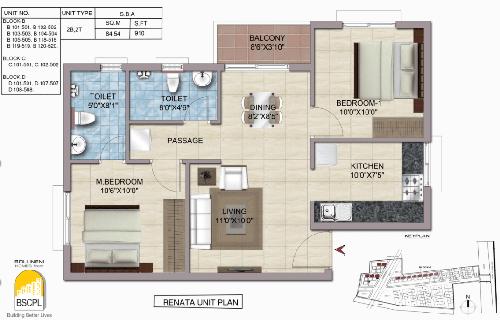  bollineni-renata-tower-b Floor Plan Floor Plan