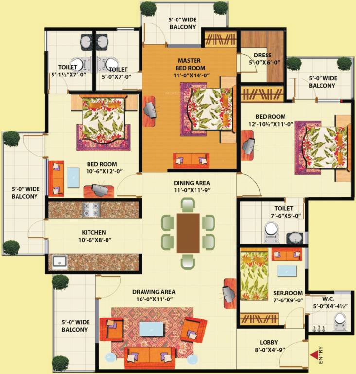Floor Plan scc sapphire ph ii block f Floor Plan Floor Plan