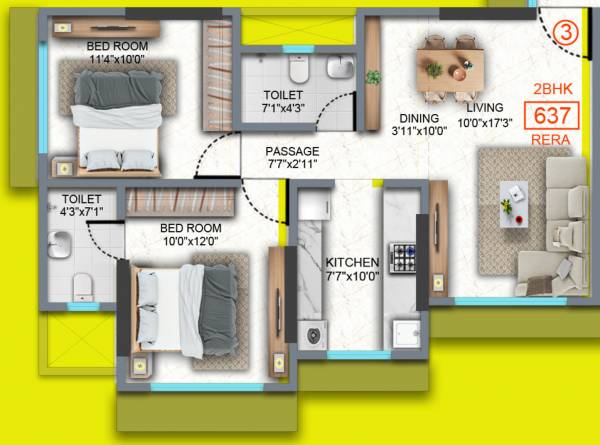  rishabraj-astral Floor Plan Floor Plan