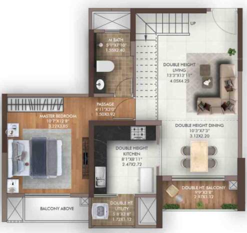  island of joy project b Floor Plan Lower Level Duplex Plan