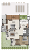 city-ville Floor Plan Upper Level Duplex Plan