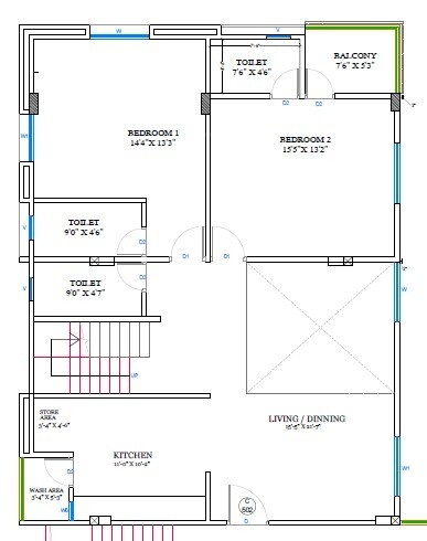 sanmati park Floor Plan Lower Level Penthouse Plan