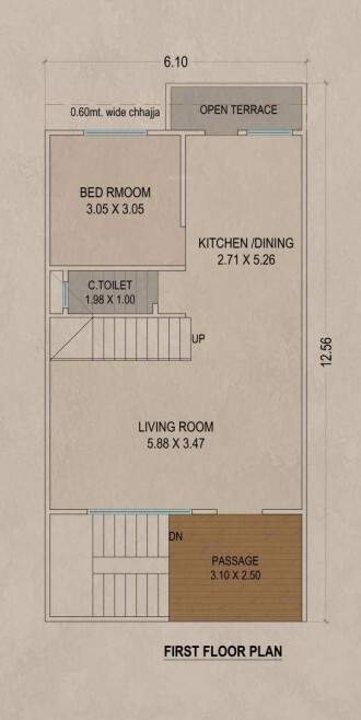 bungalows Floor Plan First Floor Plan