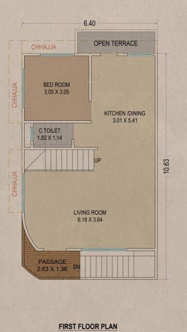  bungalows Floor Plan First Floor Plan