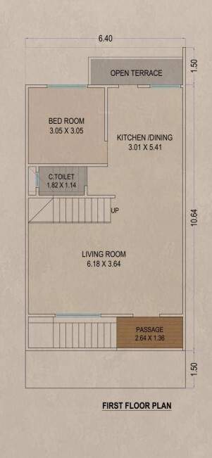  bungalows Floor Plan First Floor Plan