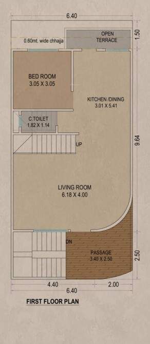  bungalows Floor Plan First Floor Plan