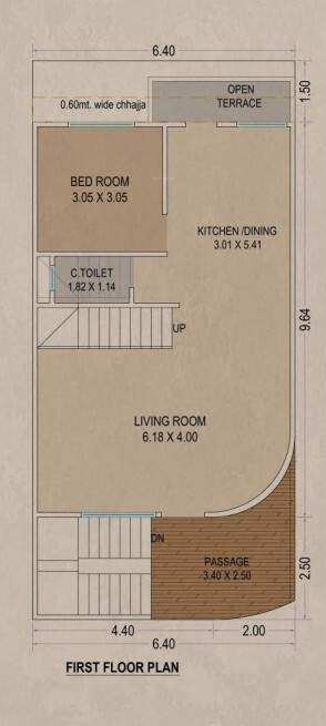  bungalows Floor Plan First Floor Plan
