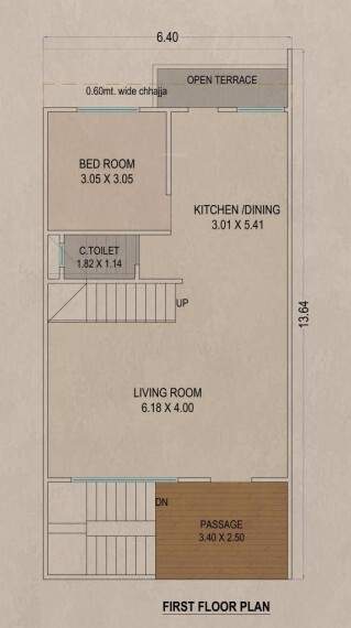  bungalows Floor Plan First Floor Plan