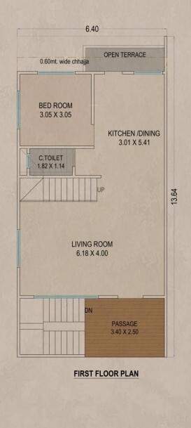  bungalows Floor Plan First Floor Plan