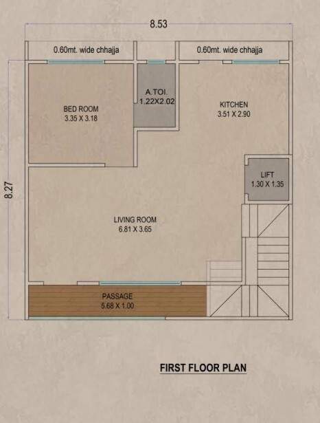  bungalows Floor Plan First Floor Plan