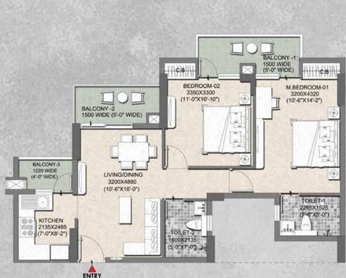 Floor Plan eureka-park-by-tata-value-homes Floor Plan Floor Plan
