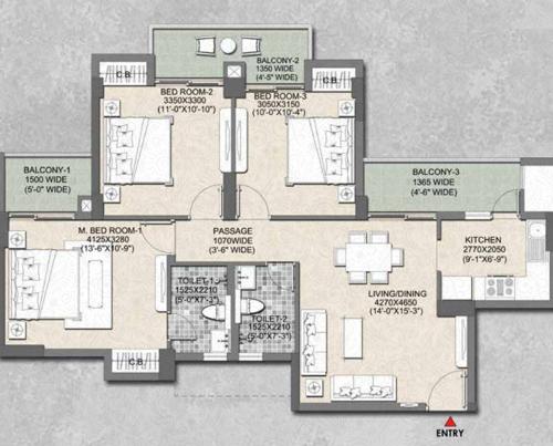 Floor Plan eureka-park-by-tata-value-homes Floor Plan Floor Plan