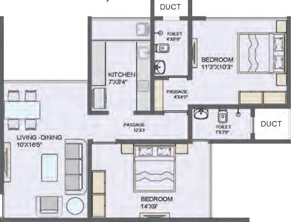  gaurav galaxy Floor Plan Floor Plan