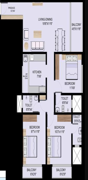  gaurav galaxy Floor Plan Floor Plan