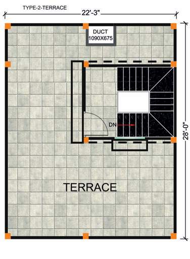 urban paradise Floor Plan Terrace Floor Plan