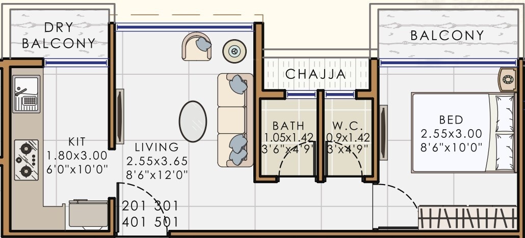  avantika aura Floor Plan Floor Plan