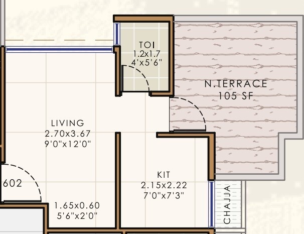  avantika aura Floor Plan Floor Plan