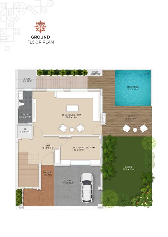  bellemont mansion Floor Plan Ground Floor Plan