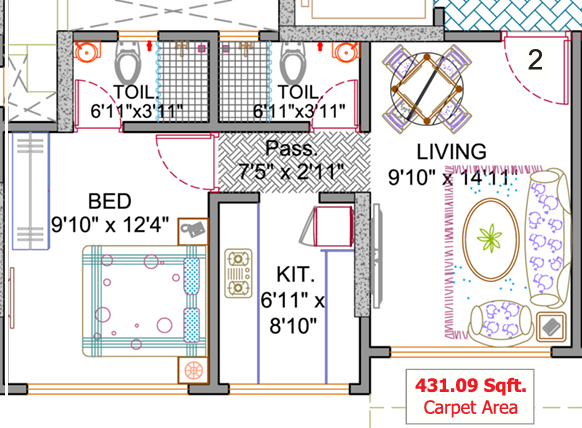  shankeshwar-apartment Floor Plan Floor Plan