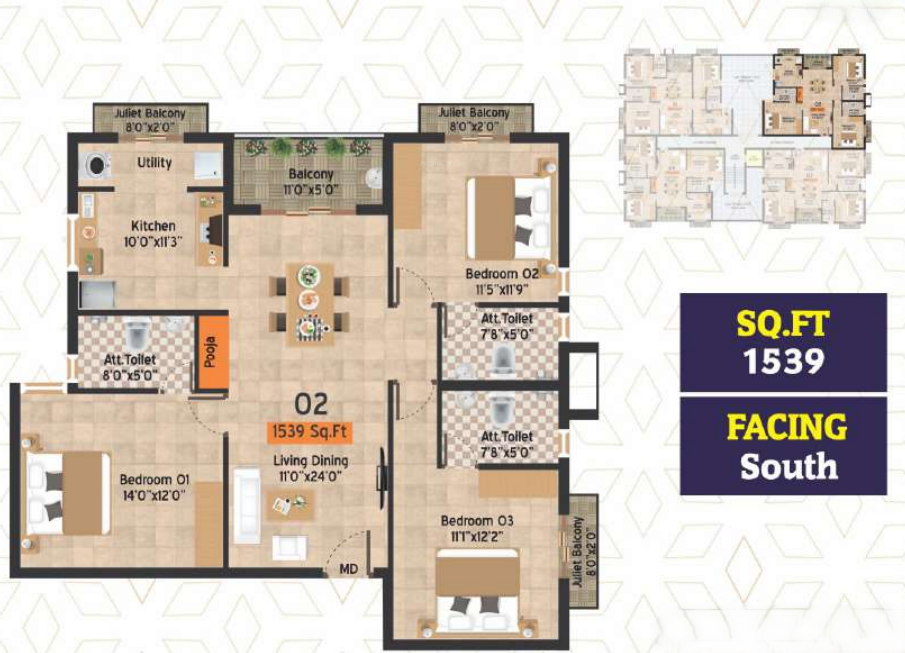 Floor Plan rohini mayfair Floor Plan Floor Plan