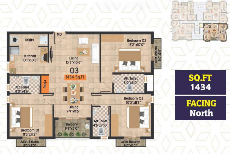 Floor Plan rohini mayfair Floor Plan Floor Plan