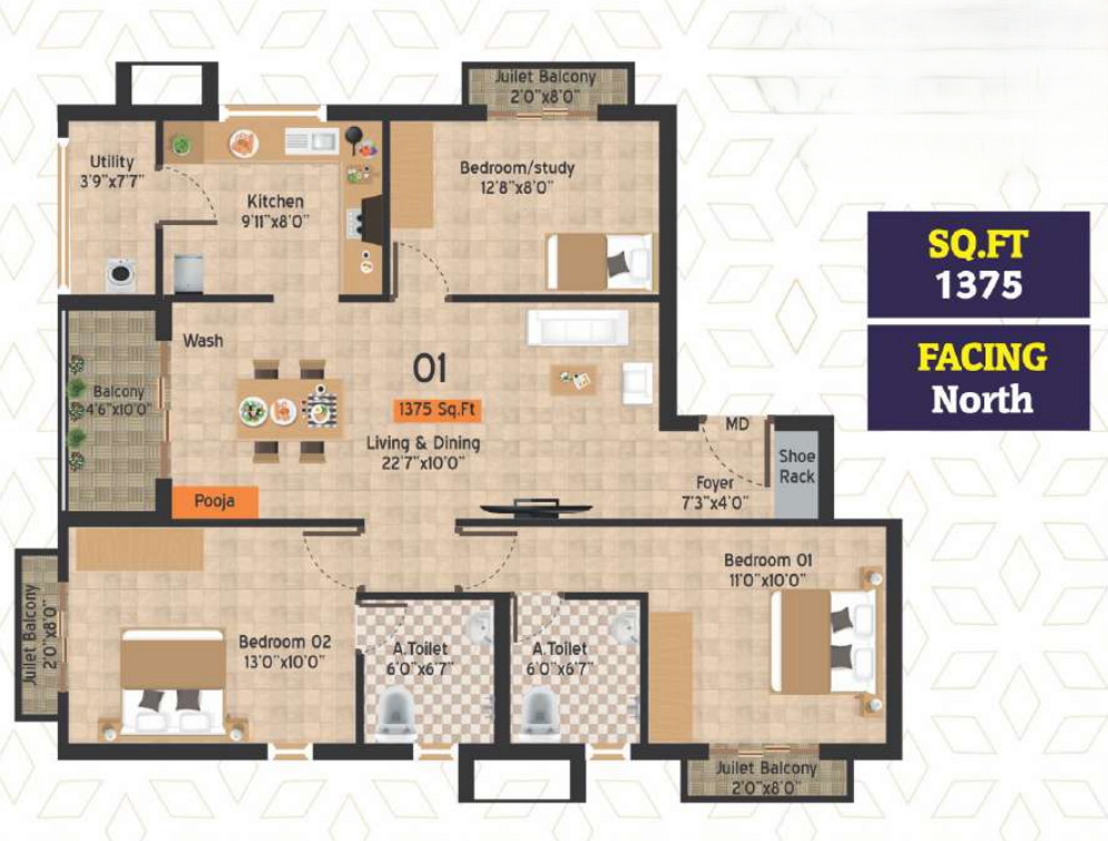 Floor Plan rohini mayfair Floor Plan Floor Plan