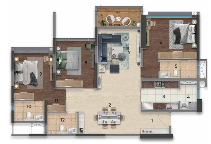 Floor Plan purva orient grand Floor Plan Floor Plan