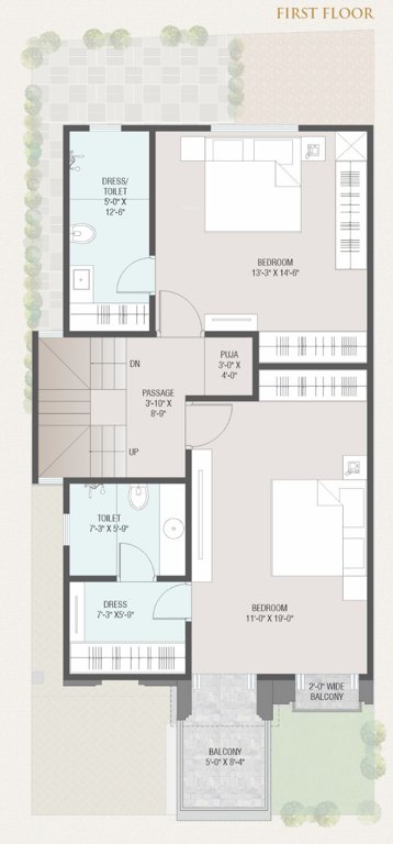  auro imperia Floor Plan First Floor Plan