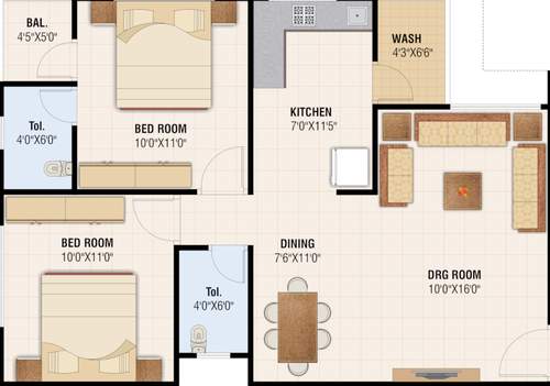  raghunandan-heights Floor Plan Floor Plan