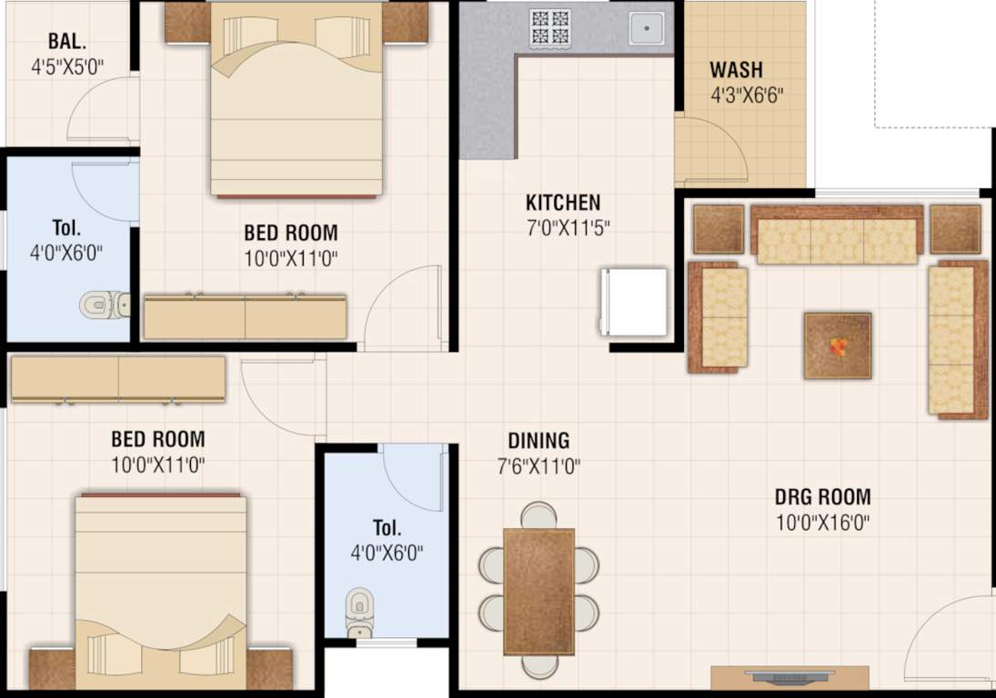  raghunandan heights Floor Plan Floor Plan
